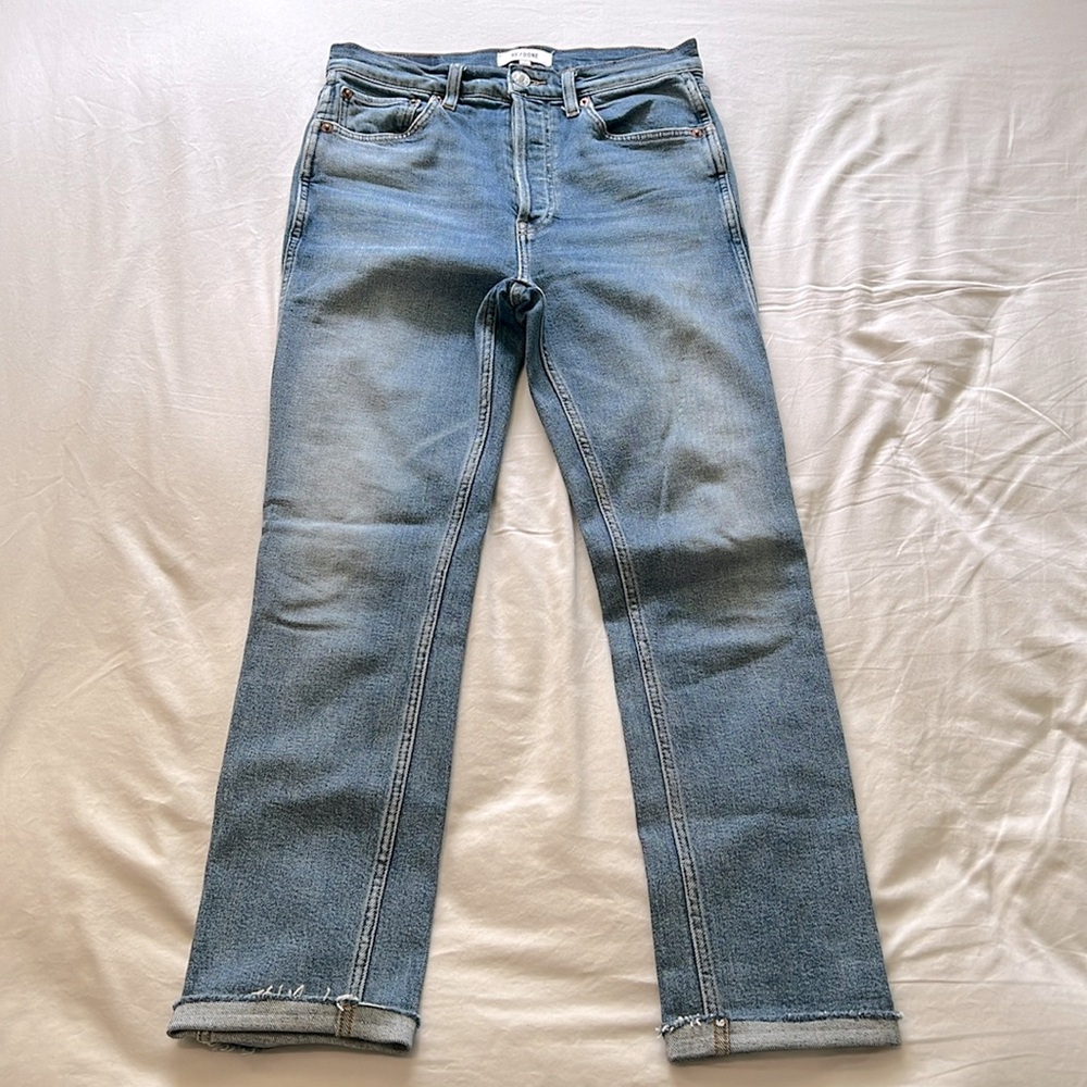 RE/DONE 80s Slim Straight Denim